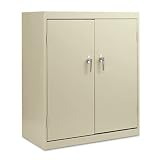 Alera Economy Assembled Storage Cabinet, 36W X 18D X 42H, Putty