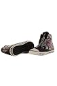 Ed Hardy Striking Skull Sherpa Highrise Shoes in Black