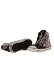 Ed Hardy Striking Skull Sherpa Highrise Shoes in Black