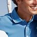 Outer Banks active pinpoint pique sport shirt women. Image