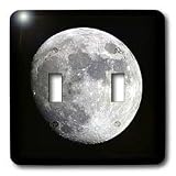 Stars and Planets - Moon - Light Switch Covers - double toggle switch