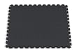 Norsk-Stor, Raised Coin Garage Flooring, 6 Pack - Black