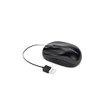 New Pro Fit Mobile Retractable Mouse Reliable Plug Play Operation Retractable Usb Cable Practical