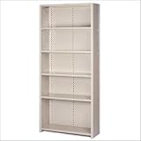 Lyon Workspace Products 8260 8000 Series Closed Shelving - 6 Shelves: 84' H x 36' W x 12' D