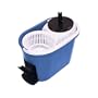 360 Degree Spin Mop & Spin Dry Bucket - In Green and Blue Color (2 Mop Heads)