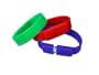 Silicone Bracelet USB Flash Memory Drive, 4GB, Green