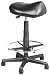Saddle Stool, Hair Cutting Stool S115B with Adjustable Footring