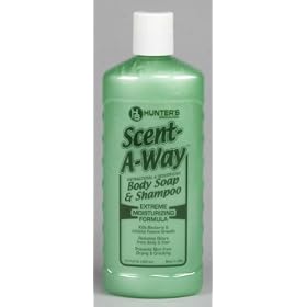 Hunter's Specialties Scent-A-Way Odorless Liquid Soap, 12-Ounce by