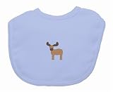 IPlay Babywear Organic Knit Bib in Cornflower