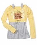 High School Musical Girls Crop 2-Fer with Foil Screen Print