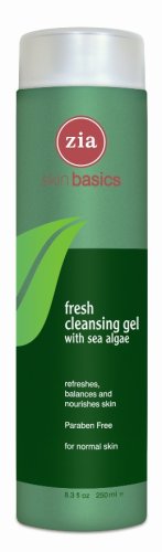 Zia Skin Basics Fresh Cleansing Gel with Sea Algae for Normal Skin, 8.3-Ounce Package