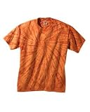 Tie-Dyed Cotton Chest-Stripe T-shirt