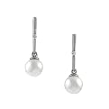 Silver Dangling Mother Of Pearls