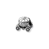 Sterling Silver Pumpkin Carriage Charm