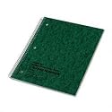 Side-Opening Wirebound Notebook, College/Margin, 80-Sheet, 8-7/8"x11", Assorted RED31987