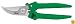 Clauss Recycled EnviroLine By-Pass Pruner, Green, 7.5