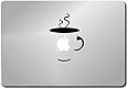 Coffee Cup-apple Macbook Ipad Laptop Vinyl Decal Sticker Skin Cover Computer Sticker Computer Decal Decal Mac Decal for Mac Laptop Sticker Laptop Decal Newest Version Macbook Pro Laptop Quotes