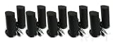 5-LOT Genuine Dell AX210 Black USB 2.0 Powered Stereo PC Multimedia Speakers Part Numbers: R125K, X146C, H252D, 464-7184