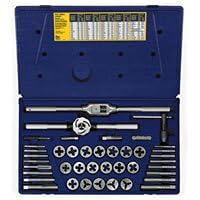 Irwin Industrial Tools 25941 Fractional Tap and Adjustable or Solid Round Die Set,... by Irwin
