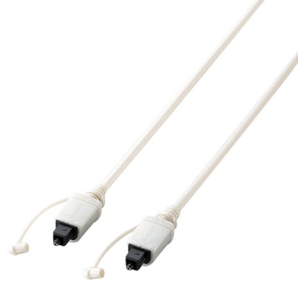 ELECOM AV-H230 光デジタル角型オーディオケーブル