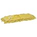 Rubbermaid FGJ25200 Twisted Loop Blend Dust Mop, 18" Length x 5" Width, Yellow