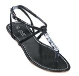 Womens Roman Gladiator Sandals Flats Thongs Shoes W/Stones 4 Colors
