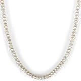 White Freshwater Cultured 6-6.5 mm Button Pearl 