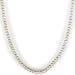 White Freshwater Cultured 6-6.5 mm Button Pearl "Endless" Necklace, 72"