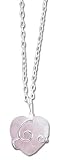 Solid Sterling Silver Rose Quartz Necklace