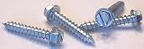 14 X 1 Self-Tapping Screws Slotted / Hex Washer Head / Type A / Steel / Zinc / 2,500 Pc. Carton