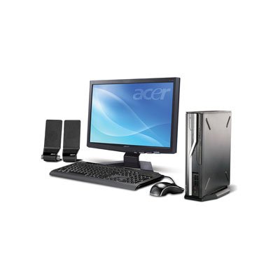 Acer Verition PS.VAM03.003 Compact Desktop PC - Black