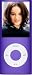 4GB MP4 PLAYER NANO STYLE 4TH GENERATION MP3 PLAYER with FM RADIO and FULL COLOUR LCD SCREEN & 30 PIN IPOD DOCK CONNECTOR (NOT an Ipod Nano) - BLACK SILVER PINK PURPLE & BLUE - PLEASE EMAIL COLOUR CHOICE AFTER PLACING ORDER
