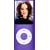 4GB MP4 Player, nano Style MP3 Player with FM Radio and Full Colour LCD Screen and 30-Pin iPod Dock Connector (Available in Black, Silver, Purple, Pink and Red)