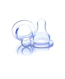 NUBY 4- Pack Fast Flow Silicone Nipples - one color, one size