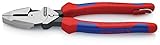 KNIPEX(クニペックス) 0912-240TBK 架線工事用強力ペンチ (圧着付) 0912-240TBK
