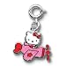 Sanrio Hello Kitty Pink Airplane Flier Charm PROPELLER SPINS!