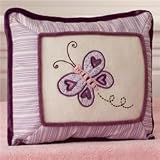 Lilac Garden Throw Pillow