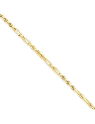 2mm, 14 Karat Yellow Gold, Diamond-Cut, Milano Rope Chain - 30 inch