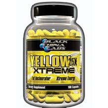 Black China Labs Yellow 25X Xtreme Fat Burner