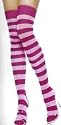 1st Fantasies Lycra Striped Thigh Highs Color Choices! ALL LEG AVE Stockings MUST GO!