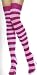Very Novel Lycra Striped Thigh High Stockings Color Choices! ALL LEG AVE Stockings MUST GO!
