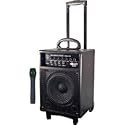 PYLE PWMA230 200W VHF Wireless Battery Powered PA System