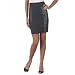 Go International� Linen High-Waist Skirt - Steel with Metallic Coating