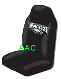 Set of 2 NFL Licensed Universal-Fit Front Bucket Seat Cover - Philadelphia Eagles