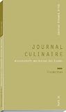 Produkt-Bild: Journal Culinaire 1. Wissenschaft und Kultur des Essens