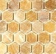 Honey Onyx Hexagon 1" (SAMPLE) Polished Honey Onyx Hexagon 1" (SAMPLE) Polished