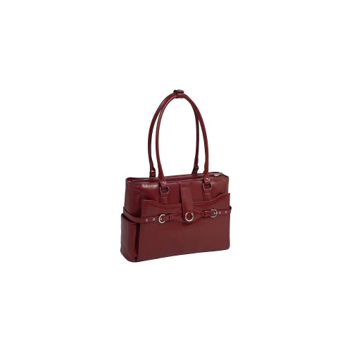McKleinUSA WILLOW SPRINGS 96566 Red Leather Ladies' Briefcase