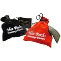 Hot Rocks Heat Therapy Massage Stones Set In Velvety Drawstring Pouch