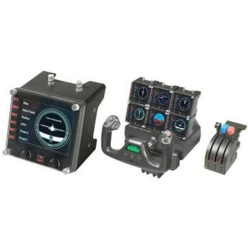 MAD CATZ PZ46 Pro Flight Information Panel Mad Catz Saitek PZ46 Pro Flight Instrument Panel w/ LCD Screen | Quill