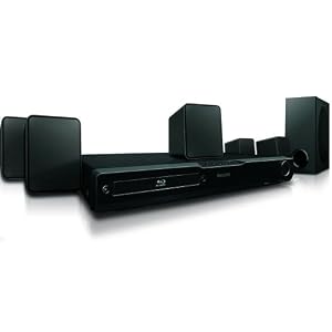 Philips HTS3051B F7 Blu-Ray Home Cinema with 1080p Upconversion and iPod Dock 